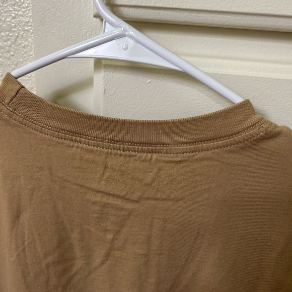 Nike Sportswear Essential T-Shirt in Tan women’s small - Picture 5 of 7